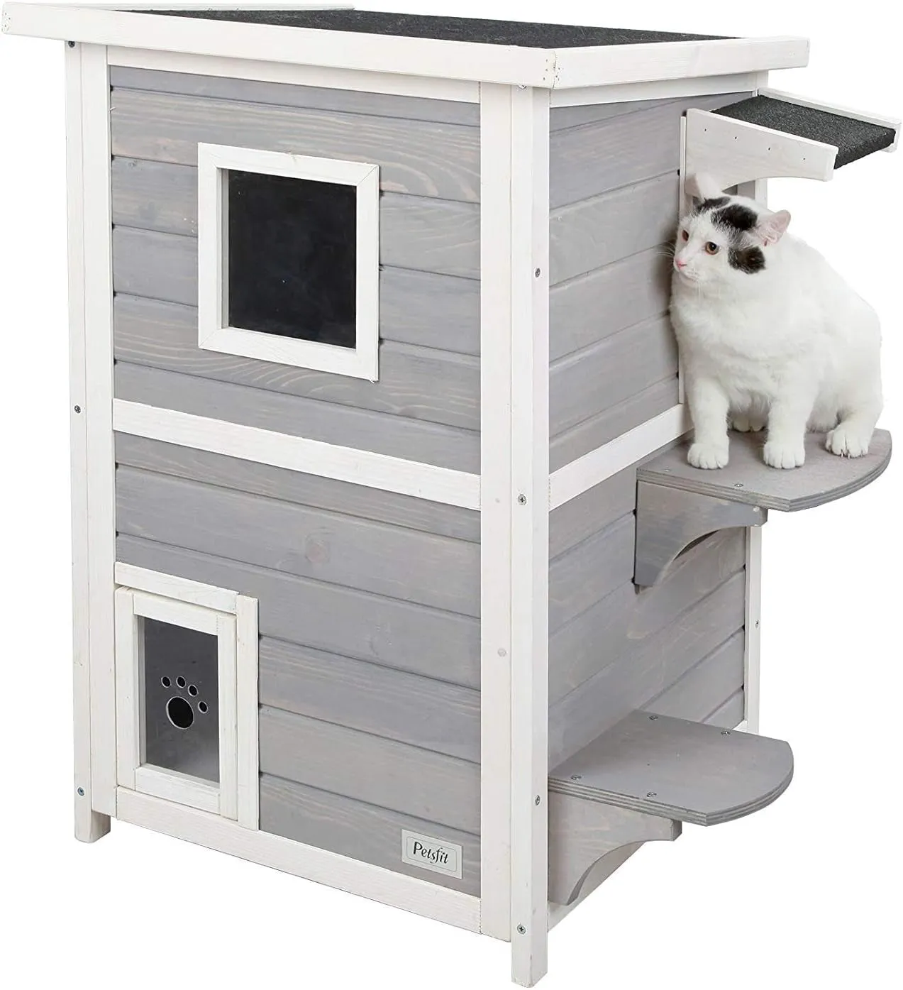 2 Story Outside Cat House