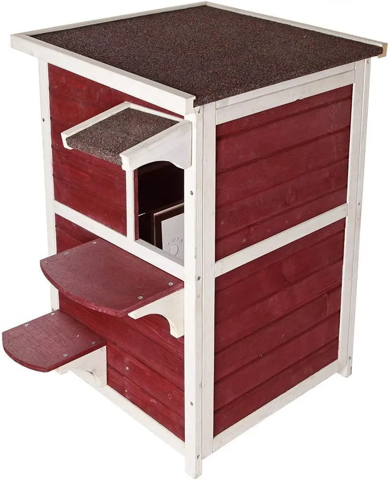 2 Story Outside Cat House