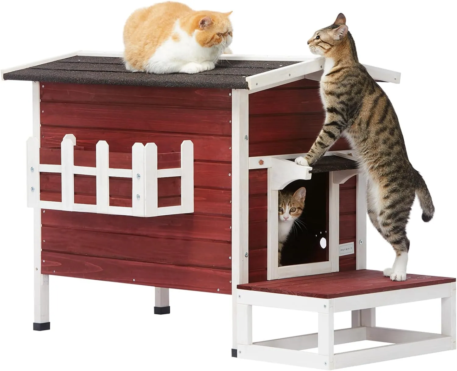 2 Story Outside Cat House