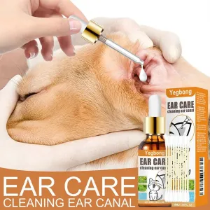 50ml Gentle Non-irritating Pet Ear Cleaner For Cats And Dogs Pet Cleaning Care Products, Ear Cleaner Z3b1