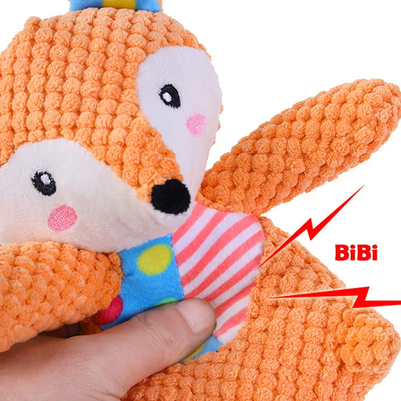 Animal Plush Dog Toy: Durable and Fun Playtime for Your Pet