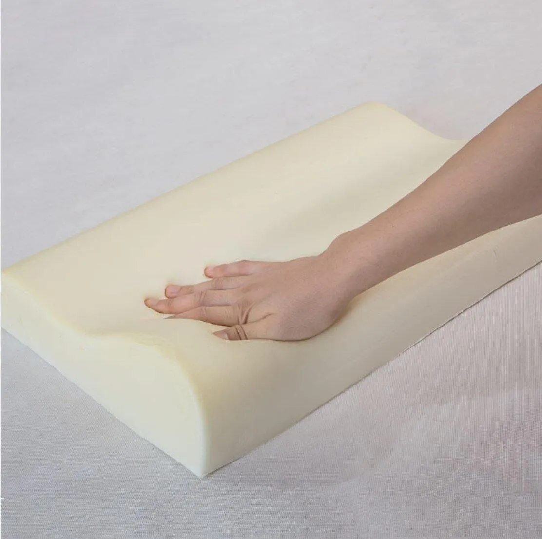 Bamboo and Memory Foam Orthopedic Pillow