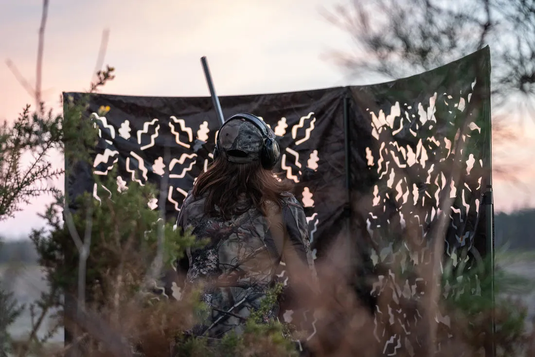 Bi-Screen Folding Hide - Camouflage