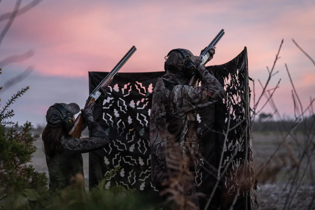 Bi-Screen Folding Hide - Camouflage