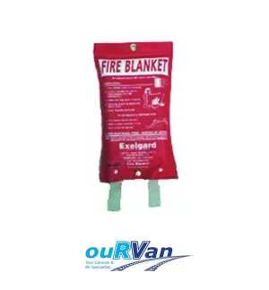 Camec Fire Blanket Caravan Motorhome RV Camping