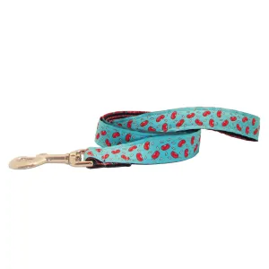Caribbean Blue Red Beans & Rice Dog Leash