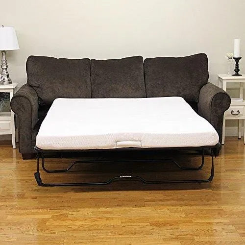 Classic Brands 4.5-Inch Memory Foam Replacement Mattress for Sleeper Sofa Bed, Full