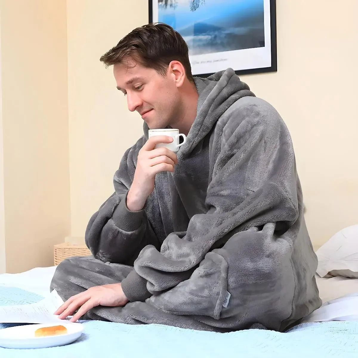 Cozy Hoodie Blanket