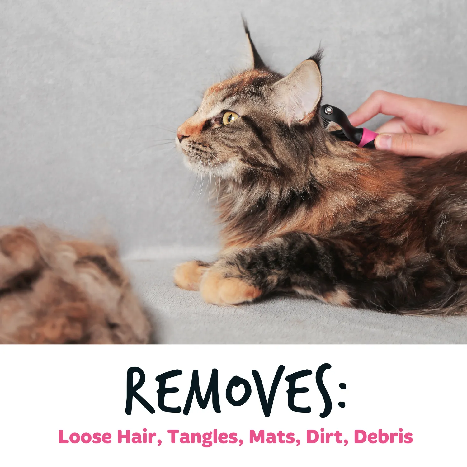 Dematting Rake Double-sided Grooming Comb
