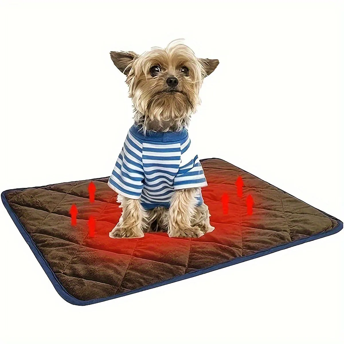 Dog Cat Bed, Cat Dog Non-Slip Mat, Extra Warm Thermal Pet Pad  Self-Heating Cat Mat