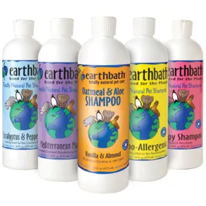 Earthbath All Natural Shampoos<br>9 varieties for dogs & cats