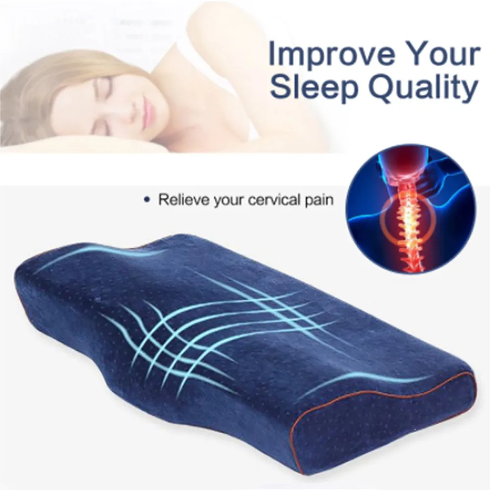 Funki Buys | Pillows | Memory Foam Neck Support Bed Pillow