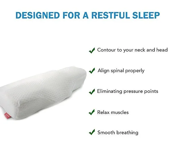 Funki Buys | Pillows | Memory Foam Neck Support Bed Pillow