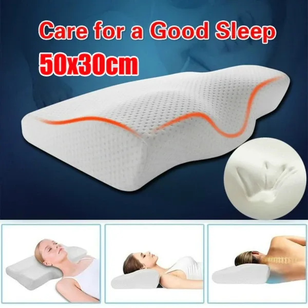 Funki Buys | Pillows | Memory Foam Neck Support Bed Pillow