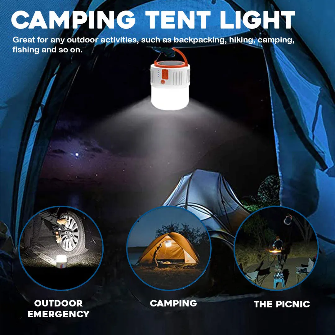 High Power Solar LED Camping Light