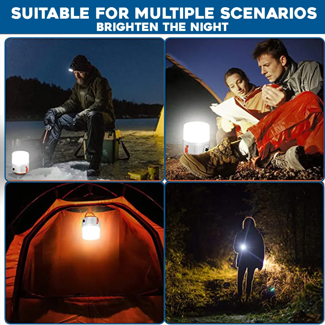 High Power Solar LED Camping Light