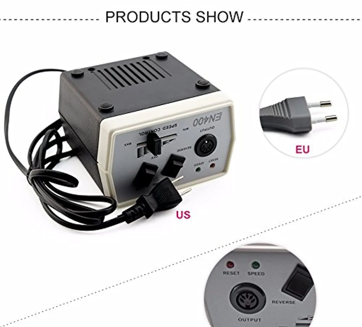 KADS 30000RPM Nail Drill Machine Electric Nail File Manicure Pedicure Drill Acrylic Nails Tools (110V)