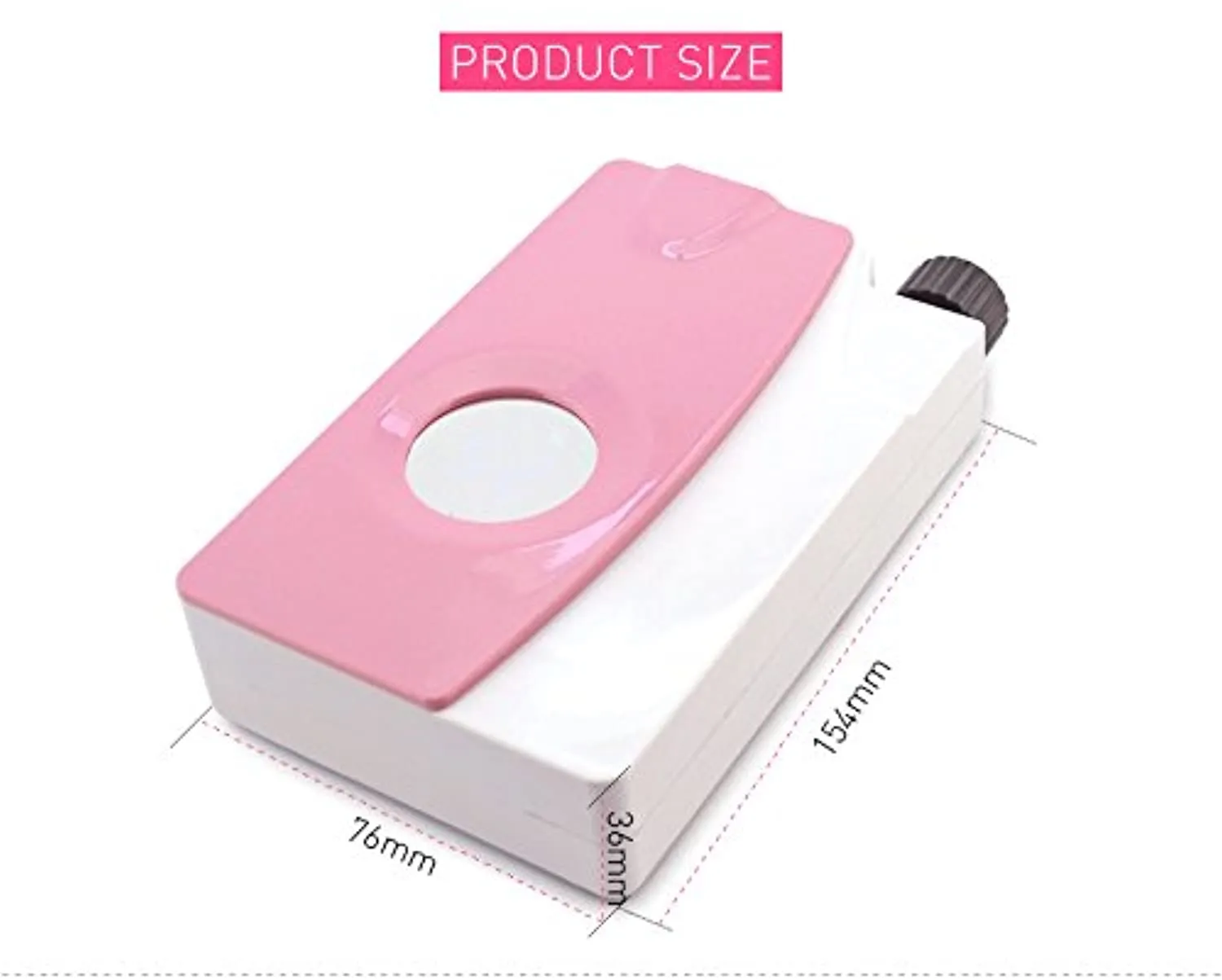 KADS Electric Nail Art Drill File Manicure Pedicure Machine 25,000RPM Pink Machine Complete Professional Finger & Toe Nail Care Kit Suitable for 3/32" Drill Bits
