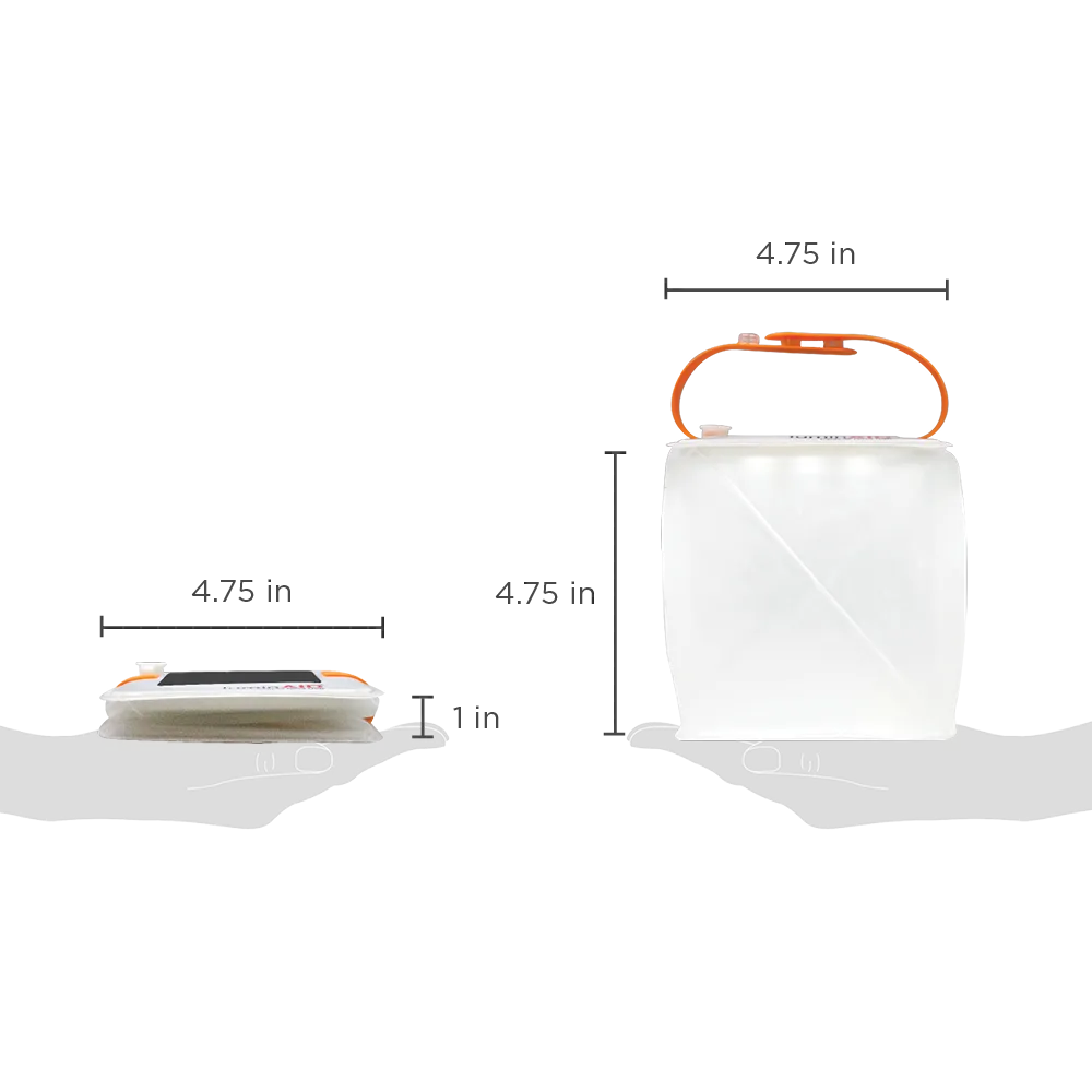 Luminaid PackLite Nova USB Solar Rechargeable Lantern