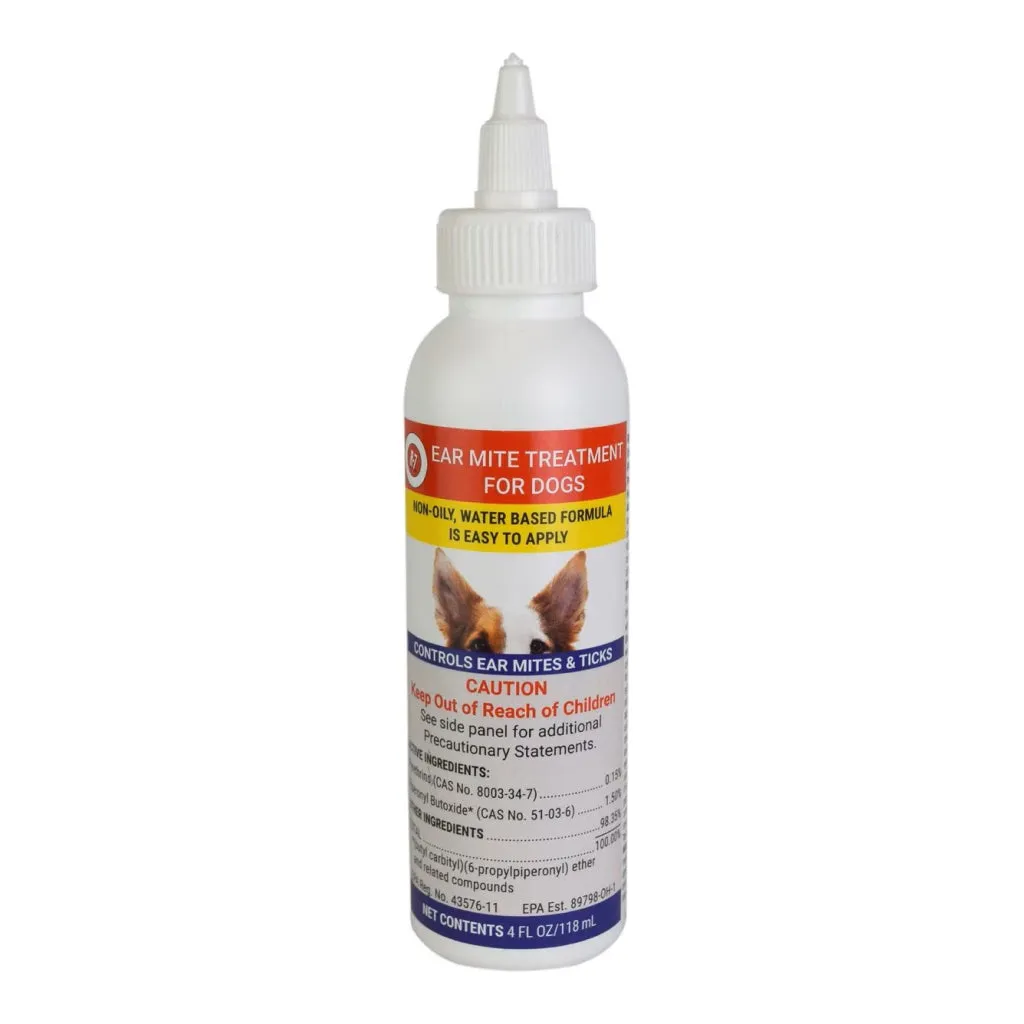 Miracle Care Ear Mite Treatment For Dogs (4 oz)