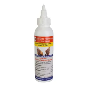 Miracle Care Ear Mite Treatment For Dogs (4 oz)
