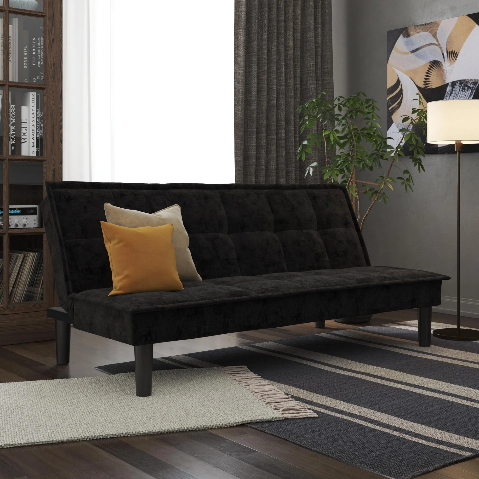 Otis Memory Foam Futon Sofa Bed