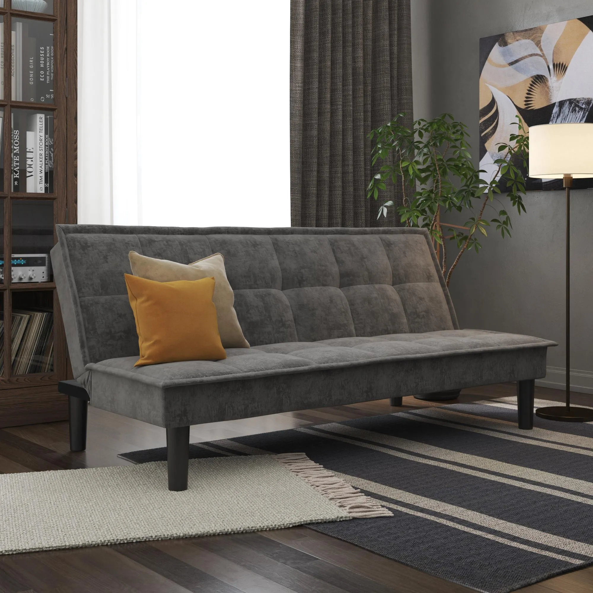 Otis Memory Foam Futon Sofa Bed