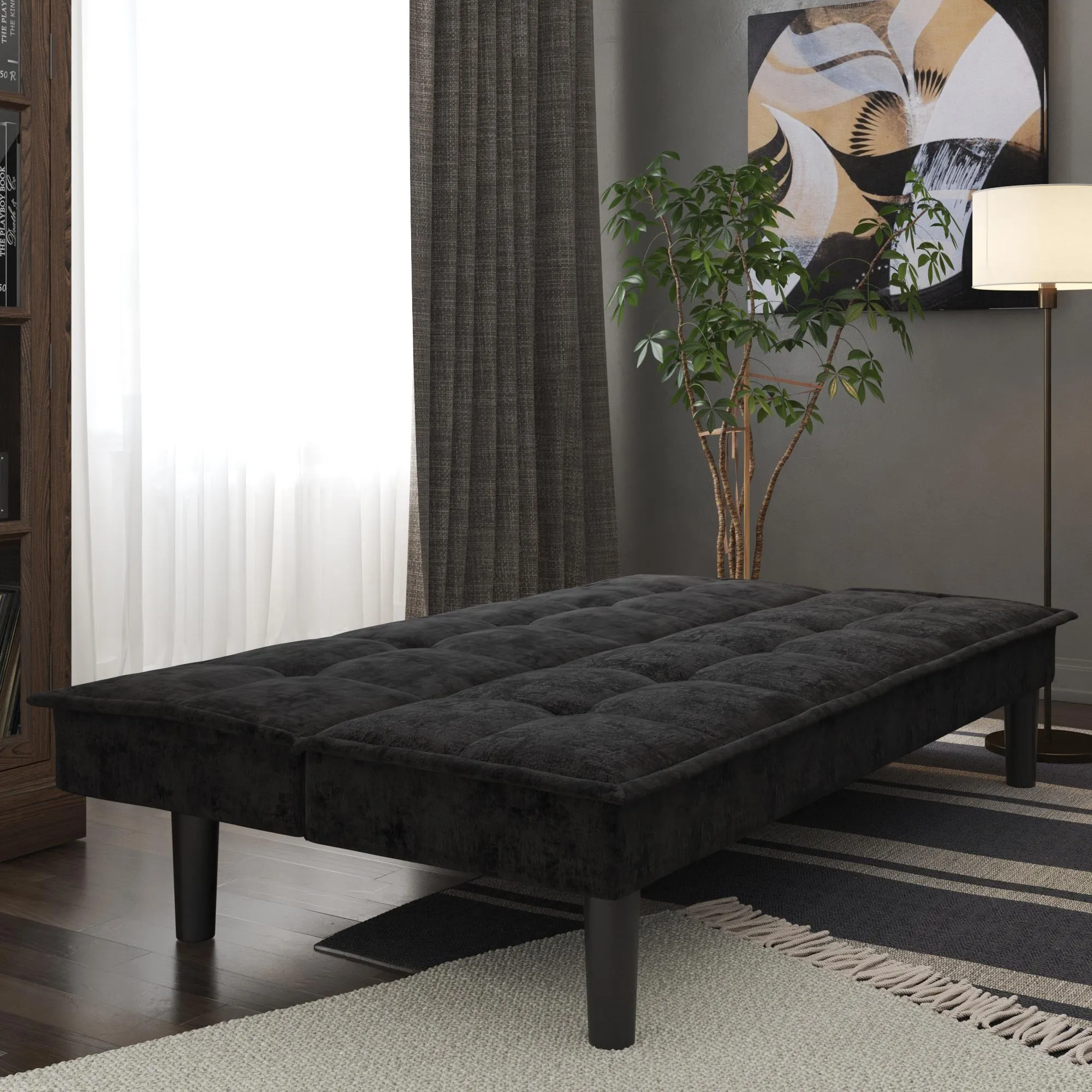 Otis Memory Foam Futon Sofa Bed