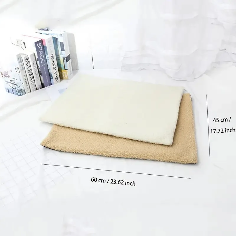 Pet Cat Self-Warming Heating Convertible Cuddle Bed Blanket