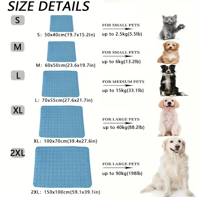 Pet Cooling Mat (Washable)