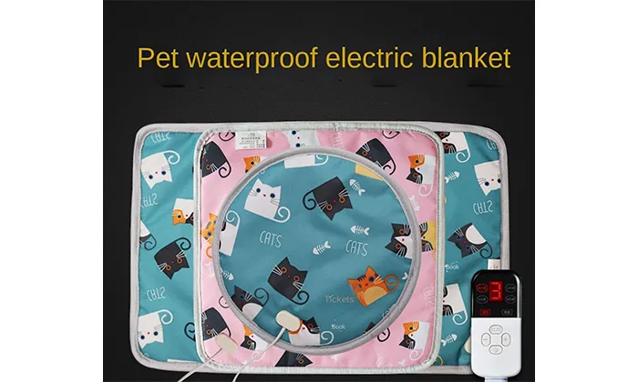 Pet electric heating blanket cushion