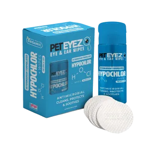 Pet Eyez™️ Eye and Ear Wipe w/ HypoChlor