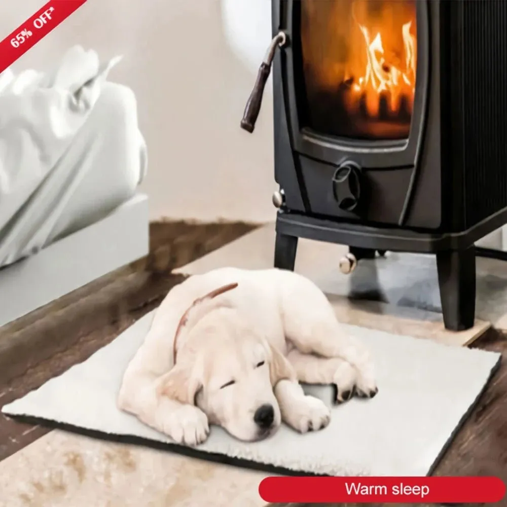 Pet Self-Heating Blanket: Winter Fluffy Warm Mattress