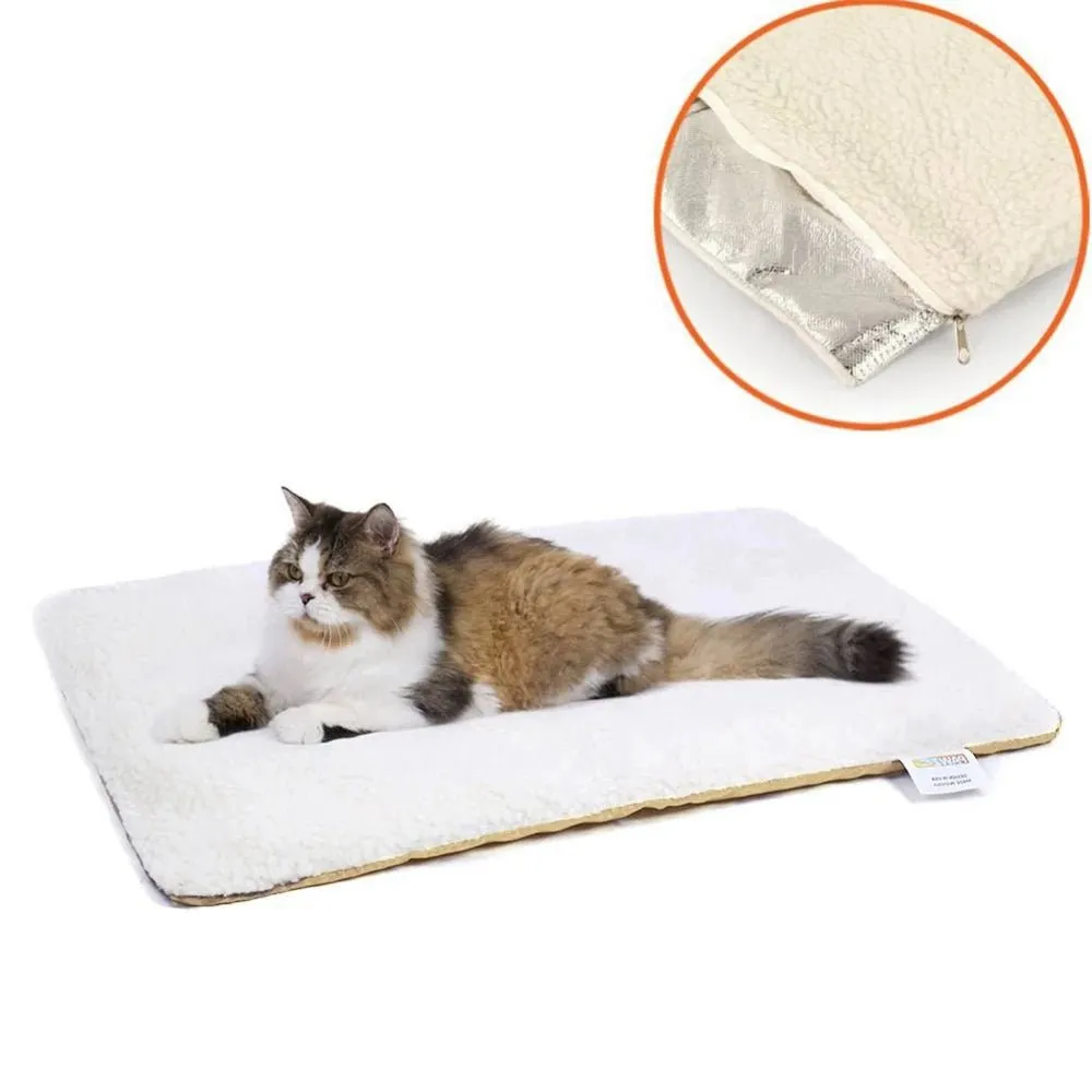 Pet Self-Heating Blanket: Winter Fluffy Warm Mattress