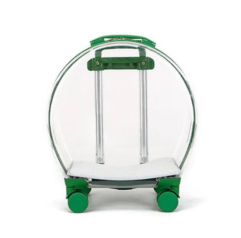 Pet trolley case out portable transparent cat and dog bag multifunctional pet backpack