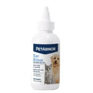 PetArmor Ear Rinse For Dogs & Cats (4oz)