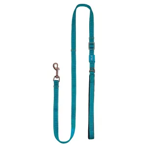 plush adjustable leash - horizon blue