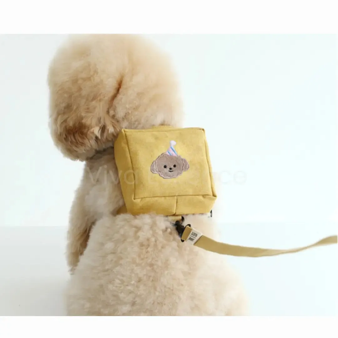 Premium Dog harness backpack for Small to Medium Breeds