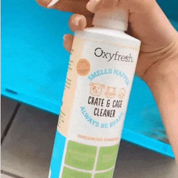 Premium Pet Cage and Crate Cleaner - Streak-free & Eliminates Odors