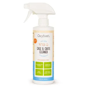 Premium Pet Cage and Crate Cleaner - Streak-free & Eliminates Odors