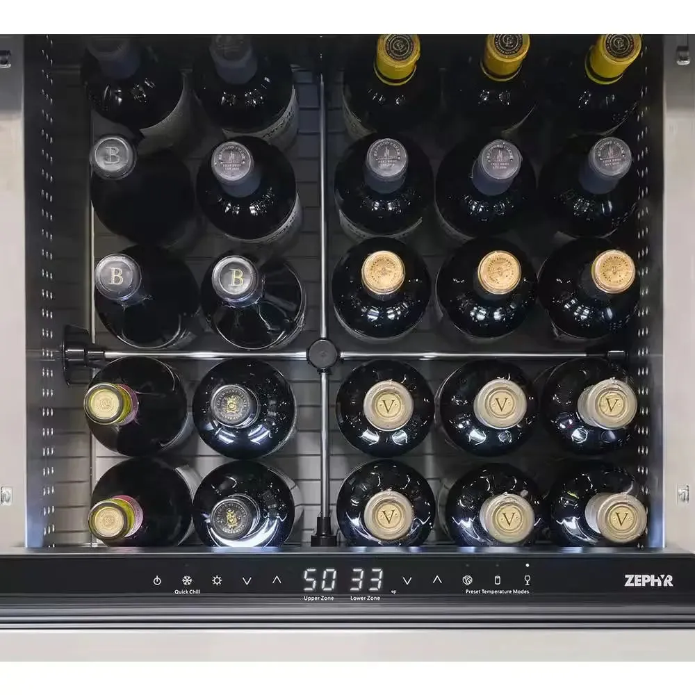 Presrv 24 In. Dual Zone Outdoor Refrigerator Drawers