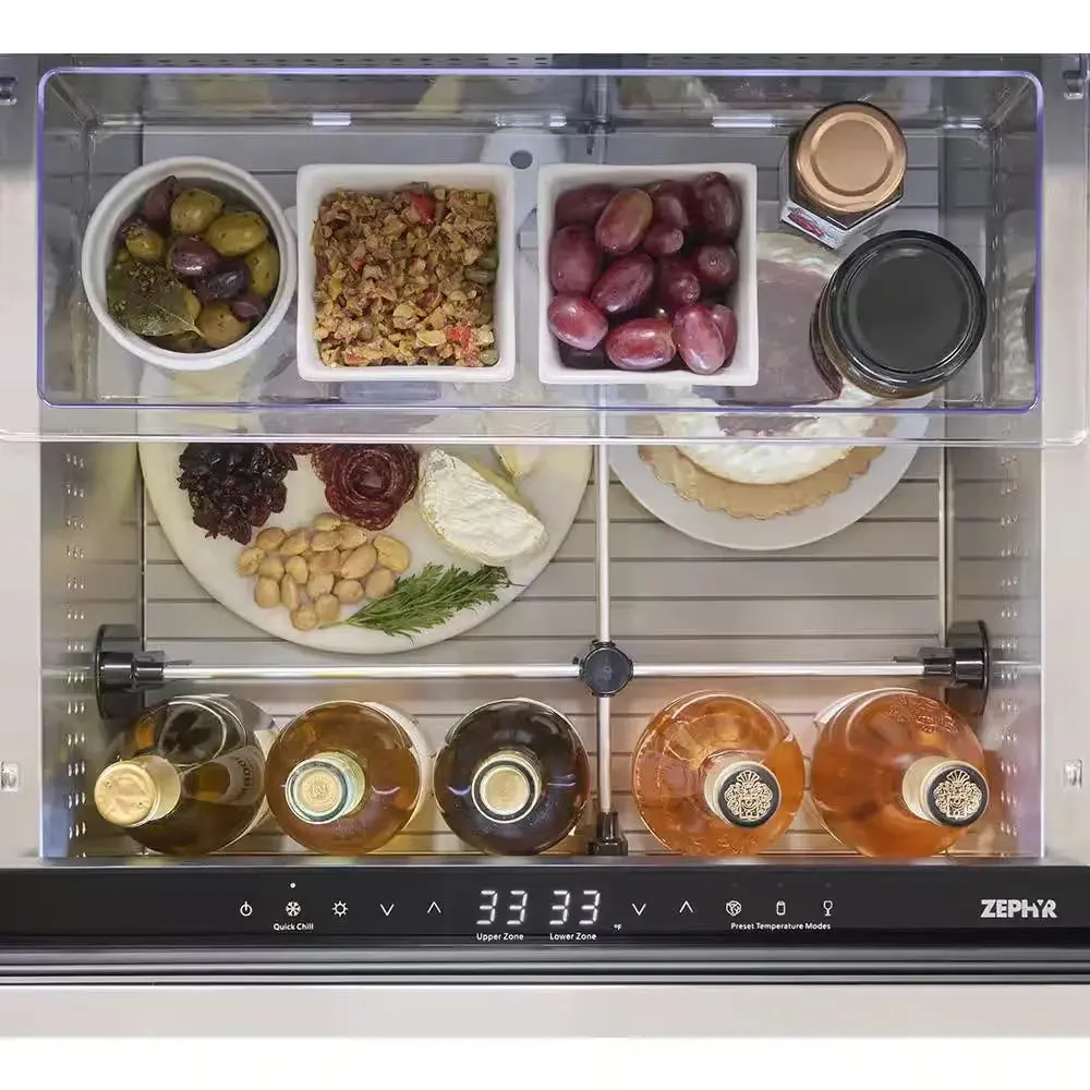 Presrv 24 In. Dual Zone Outdoor Refrigerator Drawers