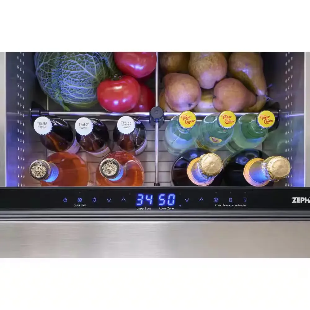 Presrv 24 In. Dual Zone Outdoor Refrigerator Drawers