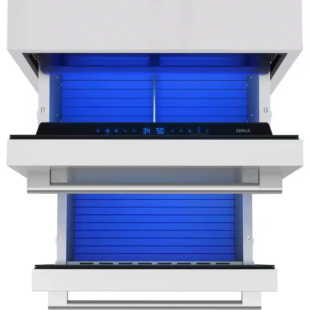 Presrv 24 In. Dual Zone Outdoor Refrigerator Drawers