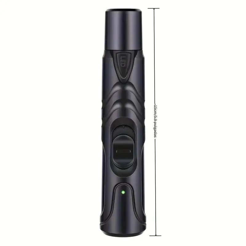 Quiet LED Dog Nail Grinder - Rechargeable & Painless Pet Trimmer