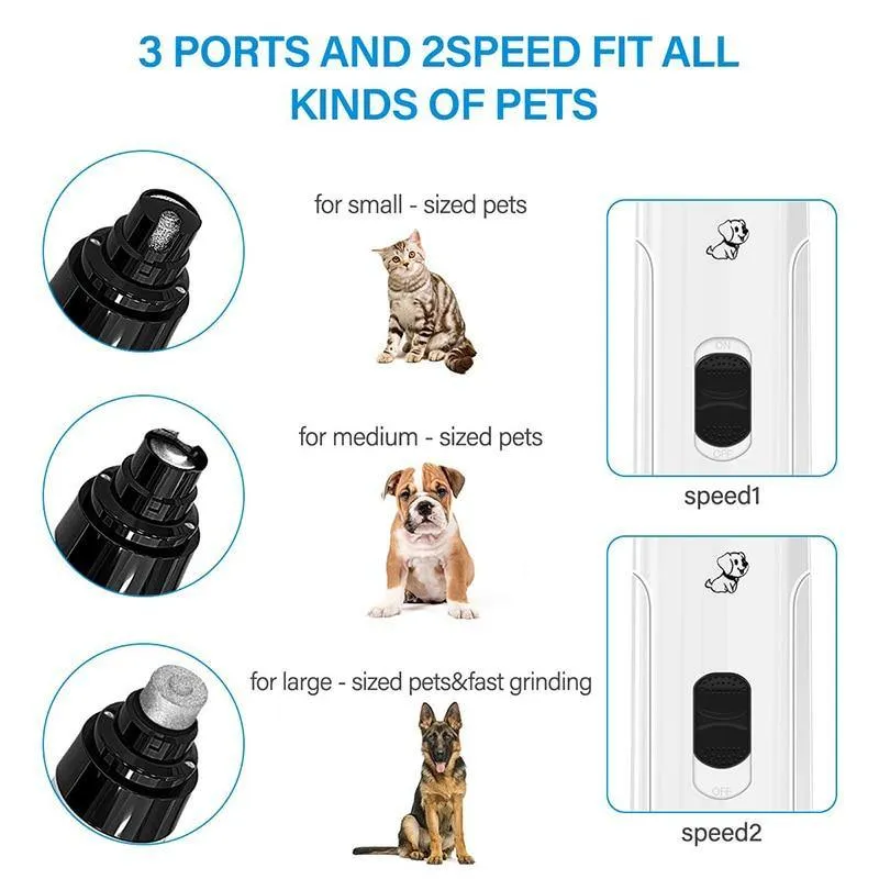 Rechargeable Painless Pet Painless Pet Nail Grinder