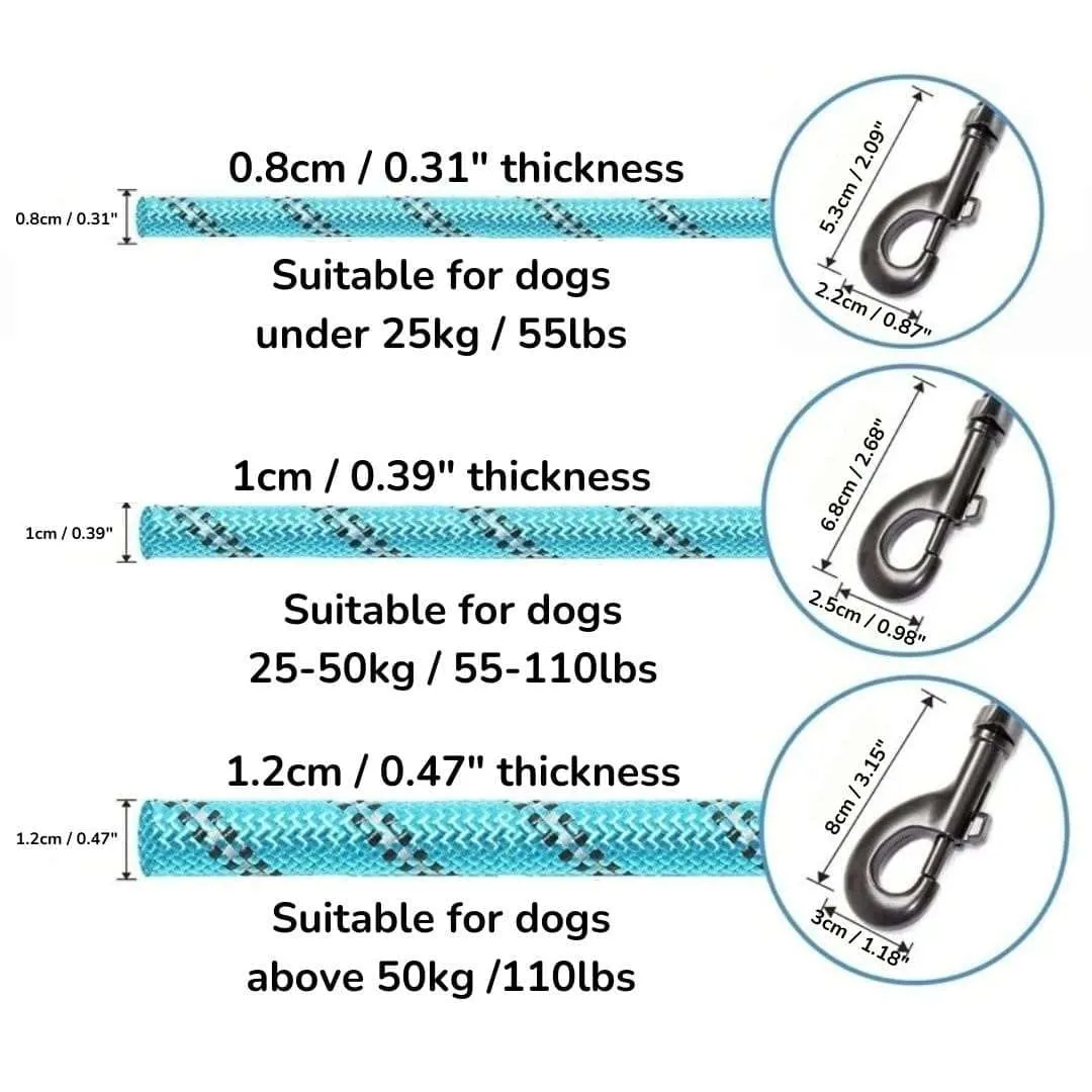 Reflective Rope Leash 79" / 200cm