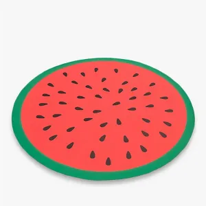 Rosewood Circular Dog Cool Mat - Watermelon Print