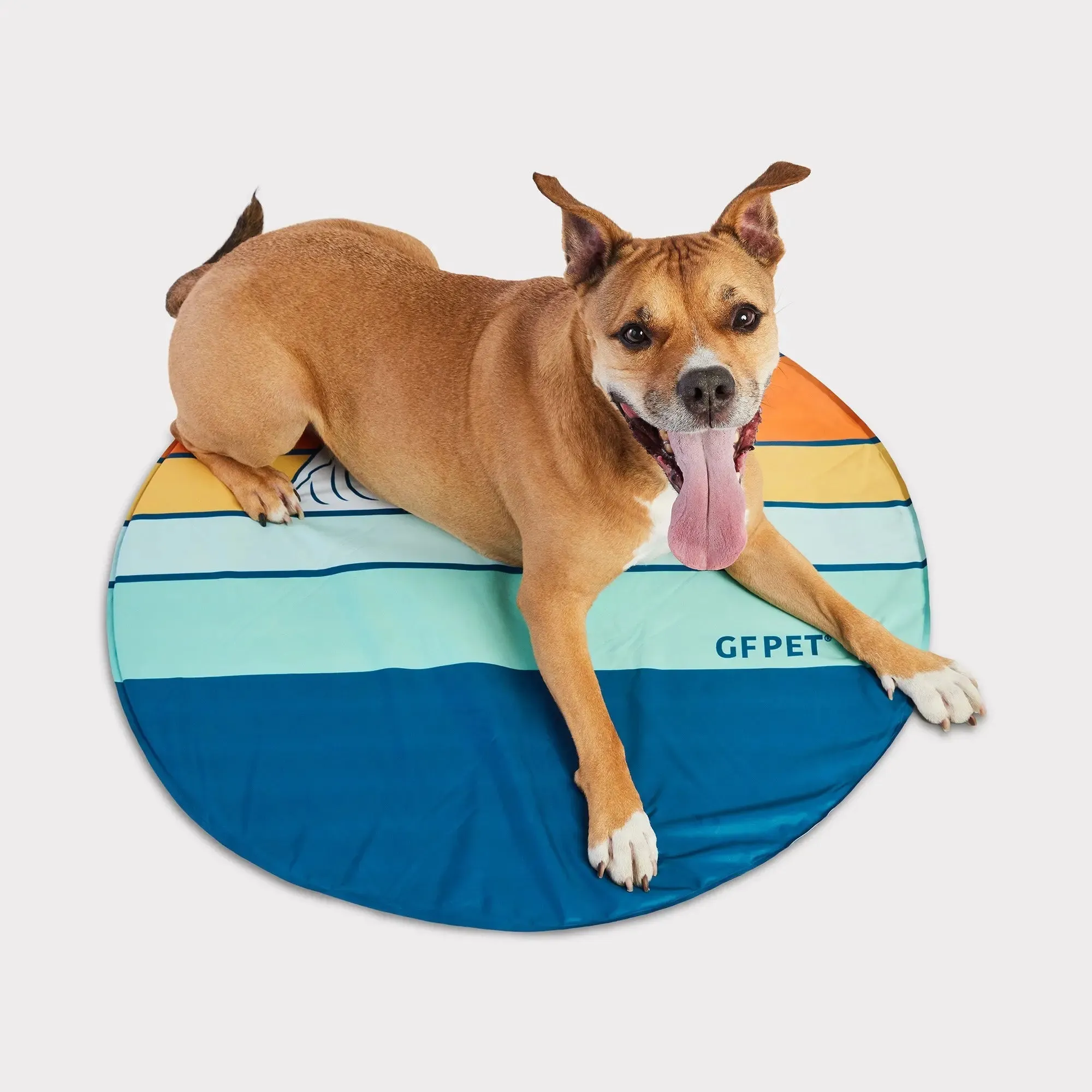 round sunset ice mat - 2 sizes