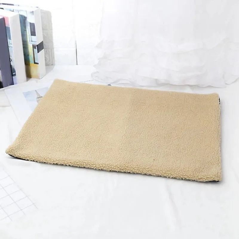 Self-Heating Pet Bed: Super Soft Comfortable Warming Mat